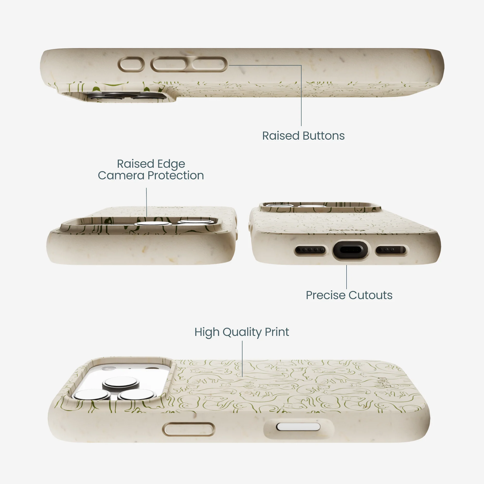 London Fog Say Meow iPhone 17 Pro Case - Image 3