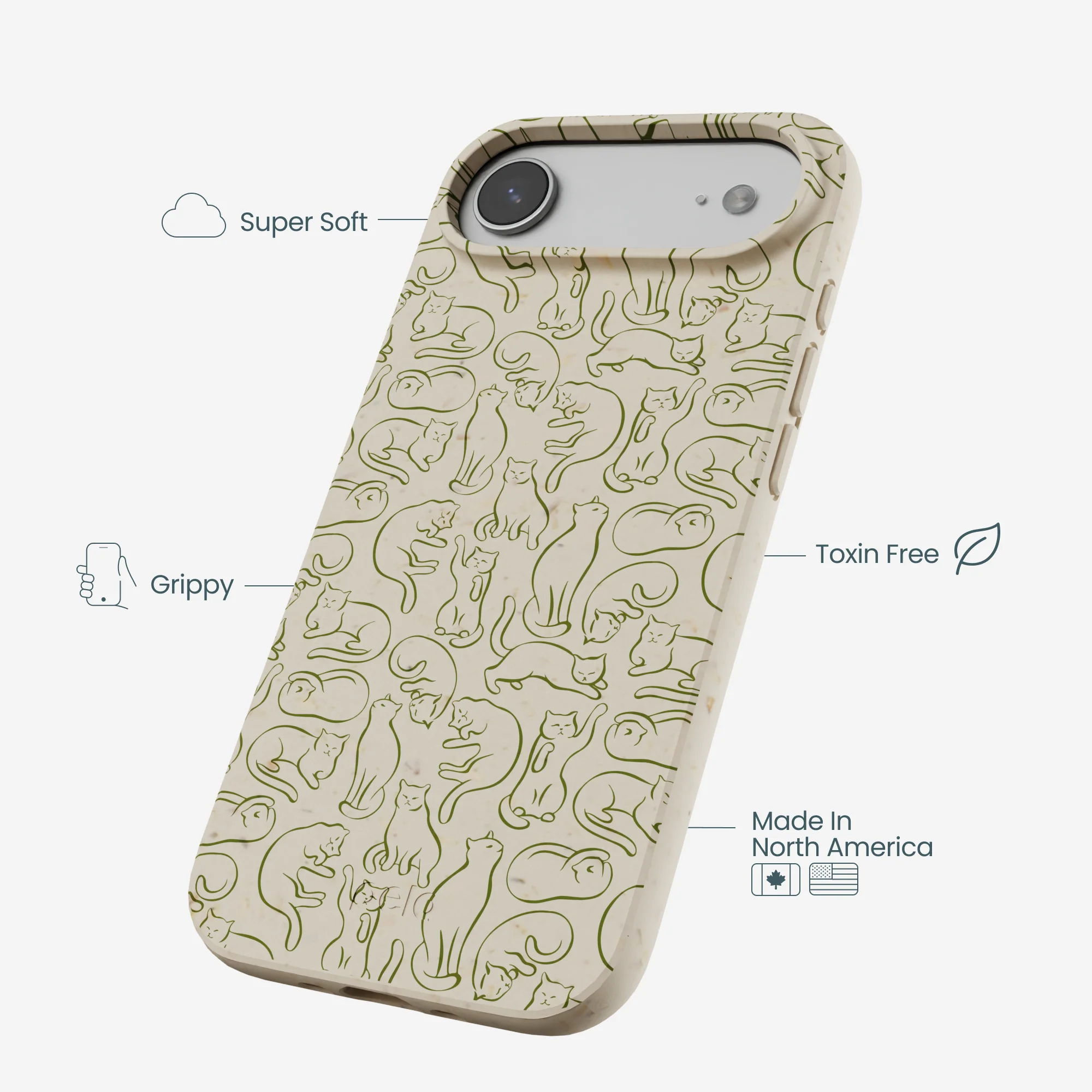London Fog Say Meow iPhone Air Case - Image 4