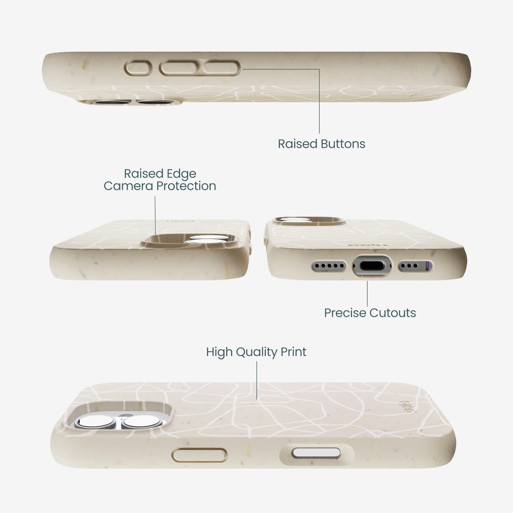 London Fog Scattered iPhone 17 Case - Image 3