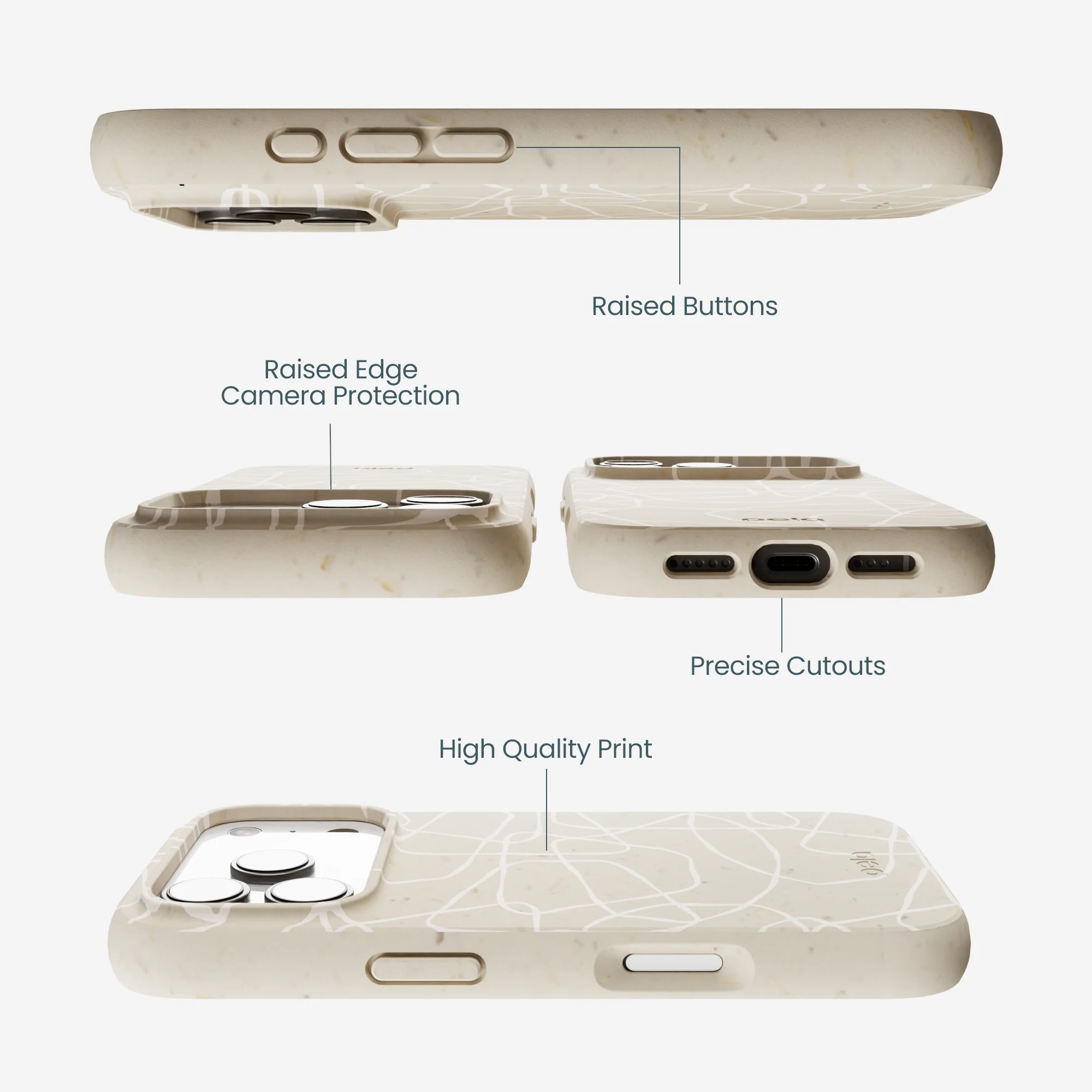 London Fog Scattered iPhone 17 Pro Case - Image 3