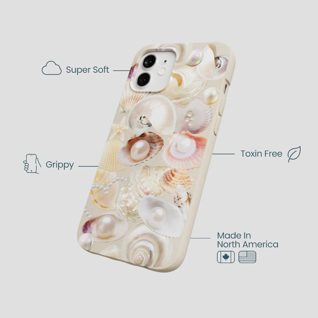 London Fog Sea Gems iPhone 12/ iPhone 12 Pro Case - Image 4