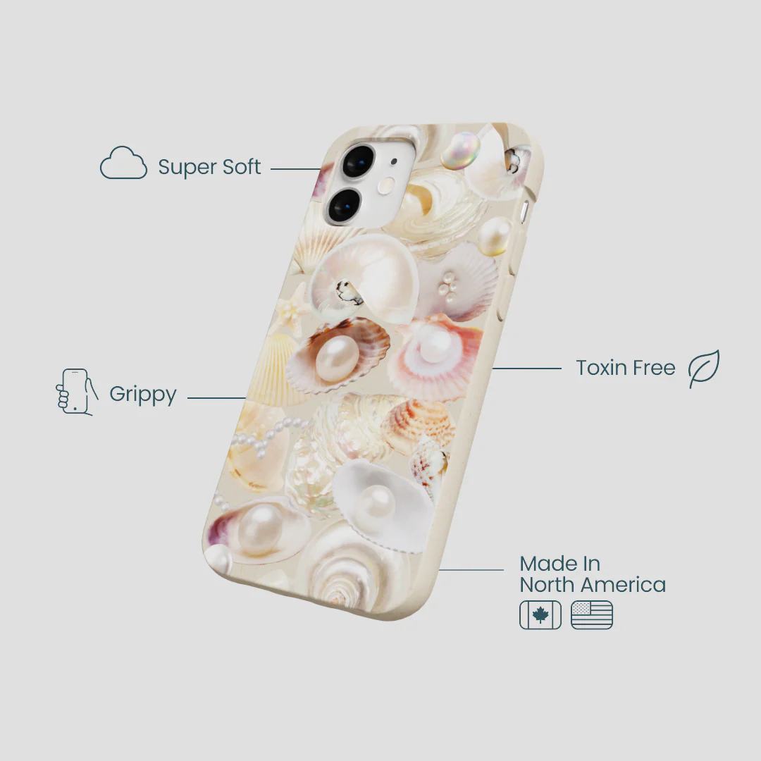 London Fog Sea Gems iPhone 12 Mini Case - Image 4