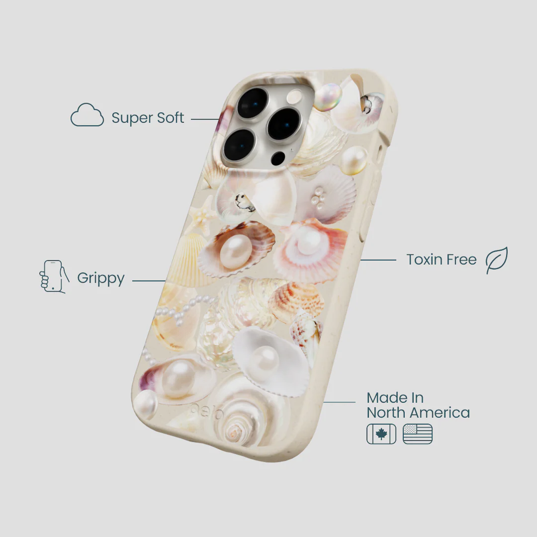 London Fog Sea Gems iPhone 14 Pro Case - Image 4