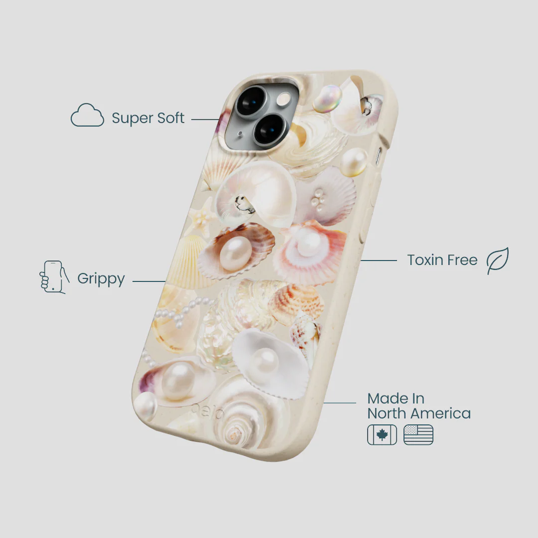 London Fog Sea Gems iPhone 15 Case - Image 4