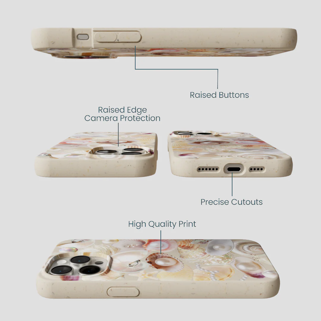 London Fog Sea Gems iPhone 15 Pro Max Case - Image 3
