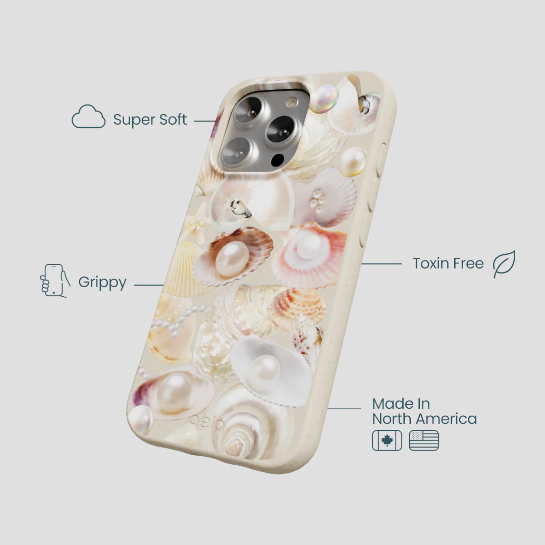 London Fog Sea Gems iPhone 16 Pro Case - Image 4