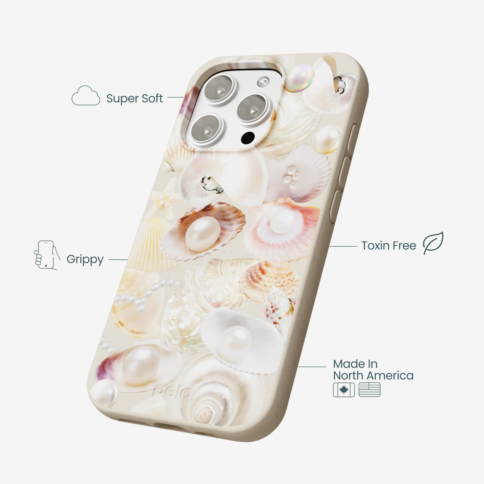 London Fog Sea Gems iPhone 16 Pro Max Case - Image 4
