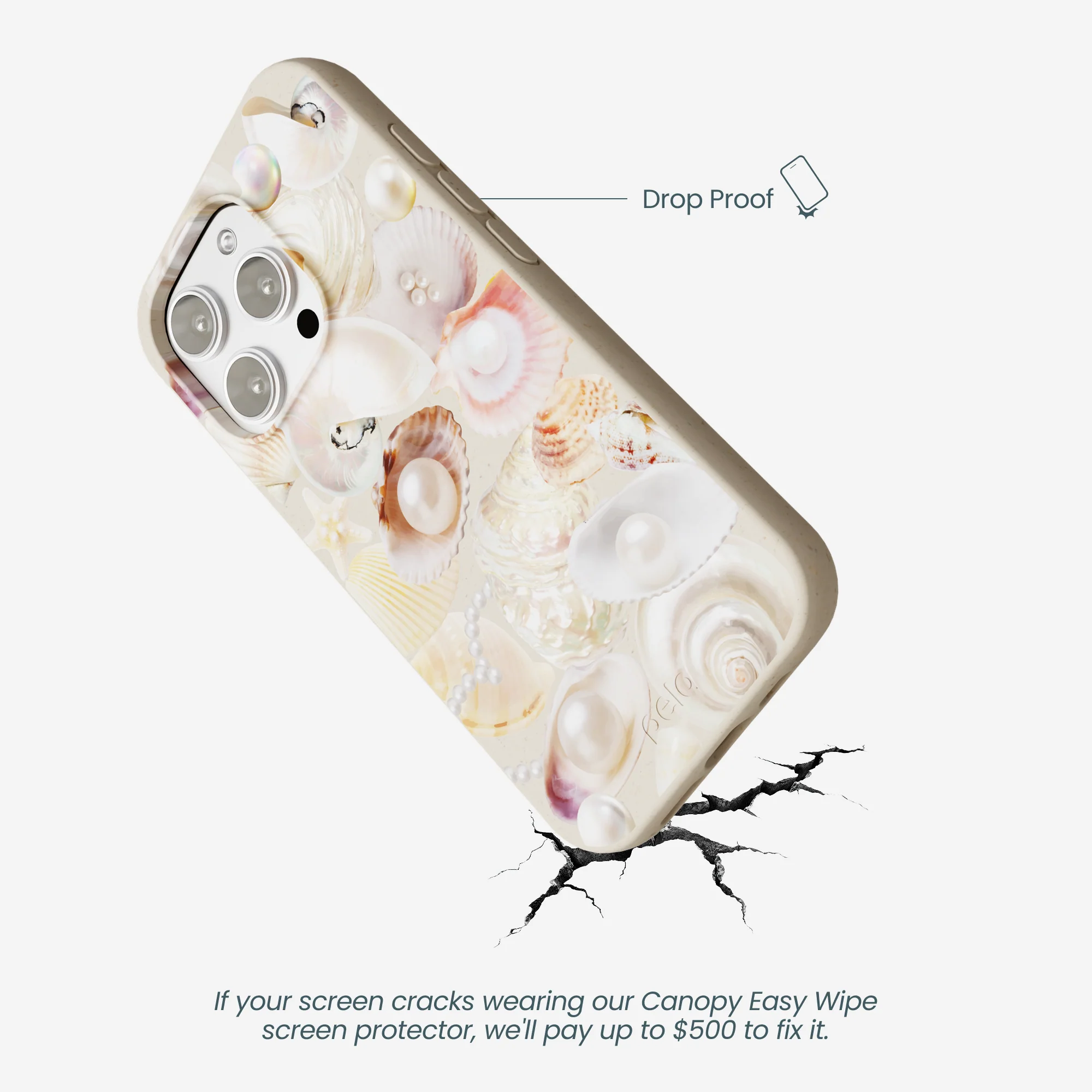 London Fog Sea Gems iPhone 16 Pro Max Case - Image 5