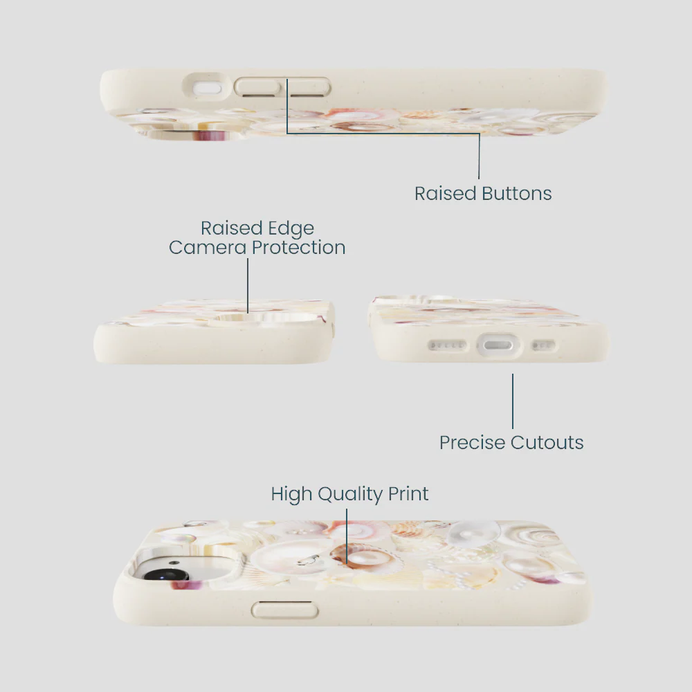 London Fog Sea Gems iPhone 16e/17e Case - Image 3