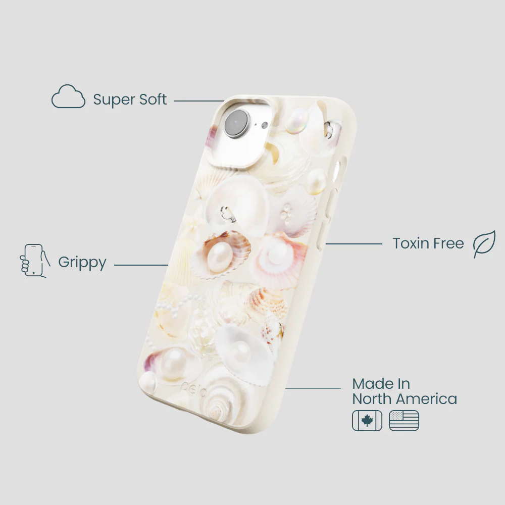 London Fog Sea Gems iPhone 16e/17e Case - Image 4