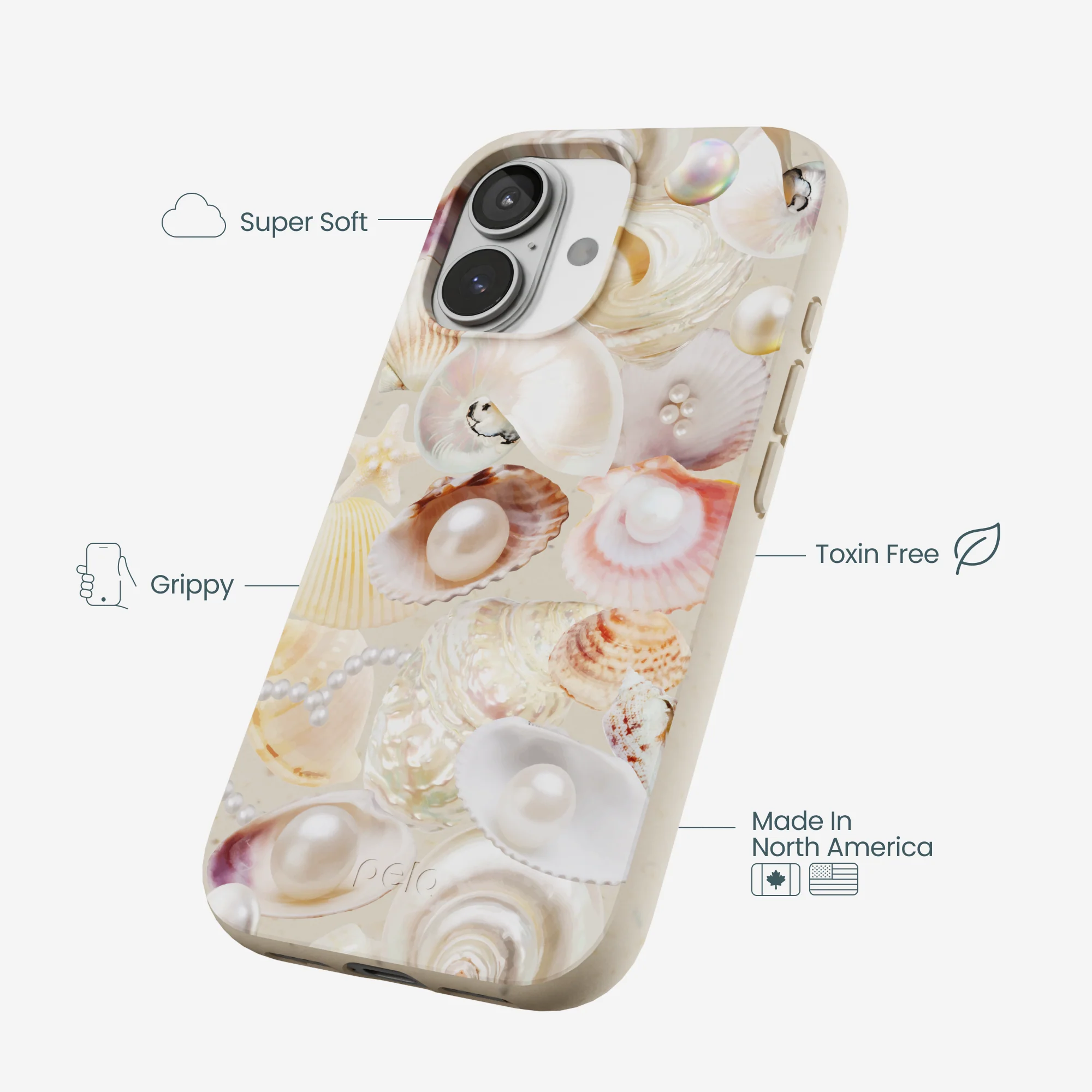 London Fog Sea Gems iPhone 17 Case - Image 4