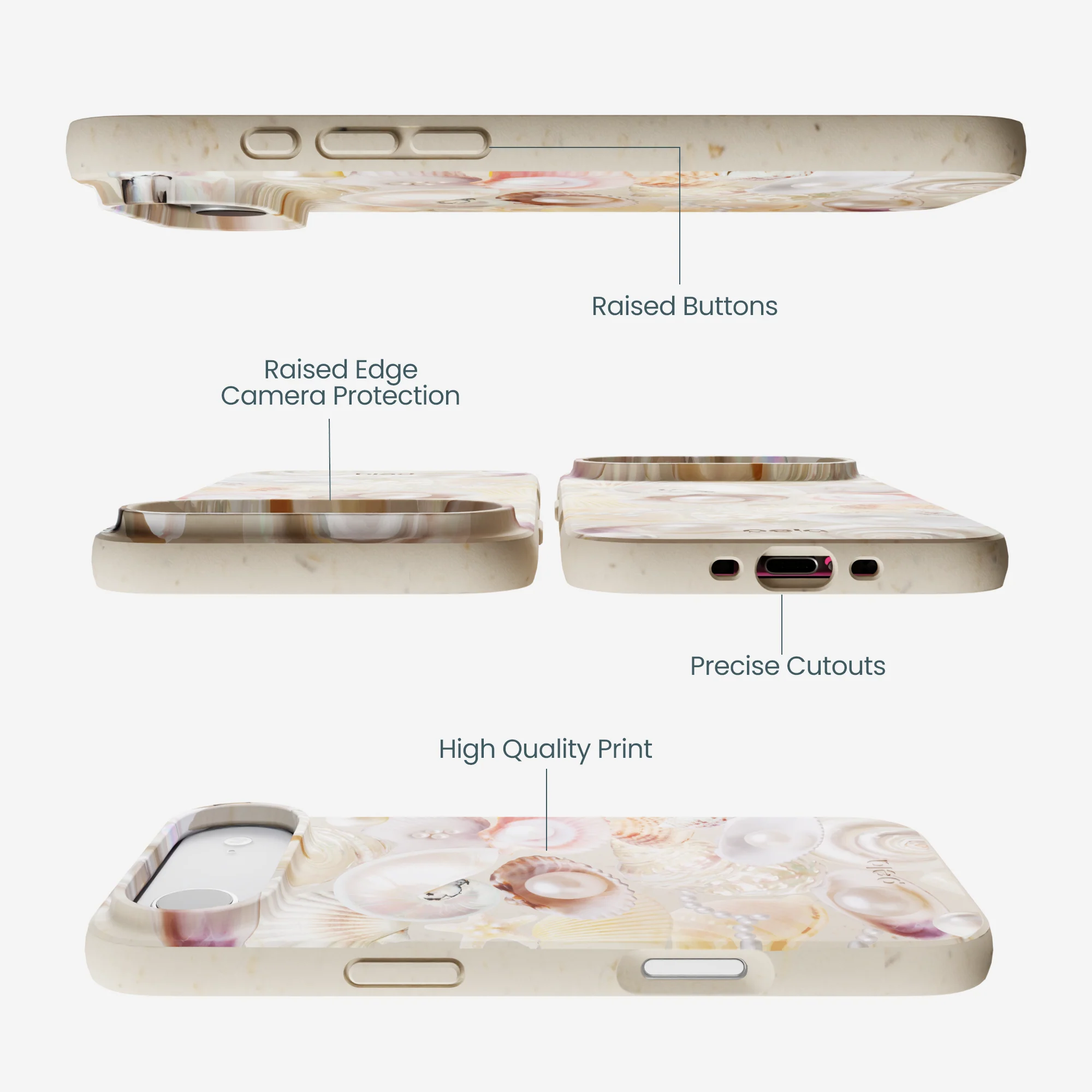 London Fog Sea Gems iPhone Air Case - Image 3