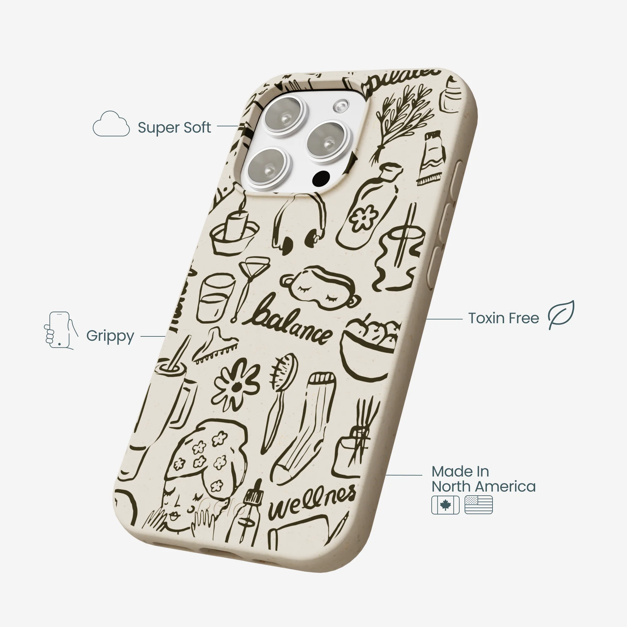 London Fog Self Care Era iPhone 16 Pro Max Case - Image 4