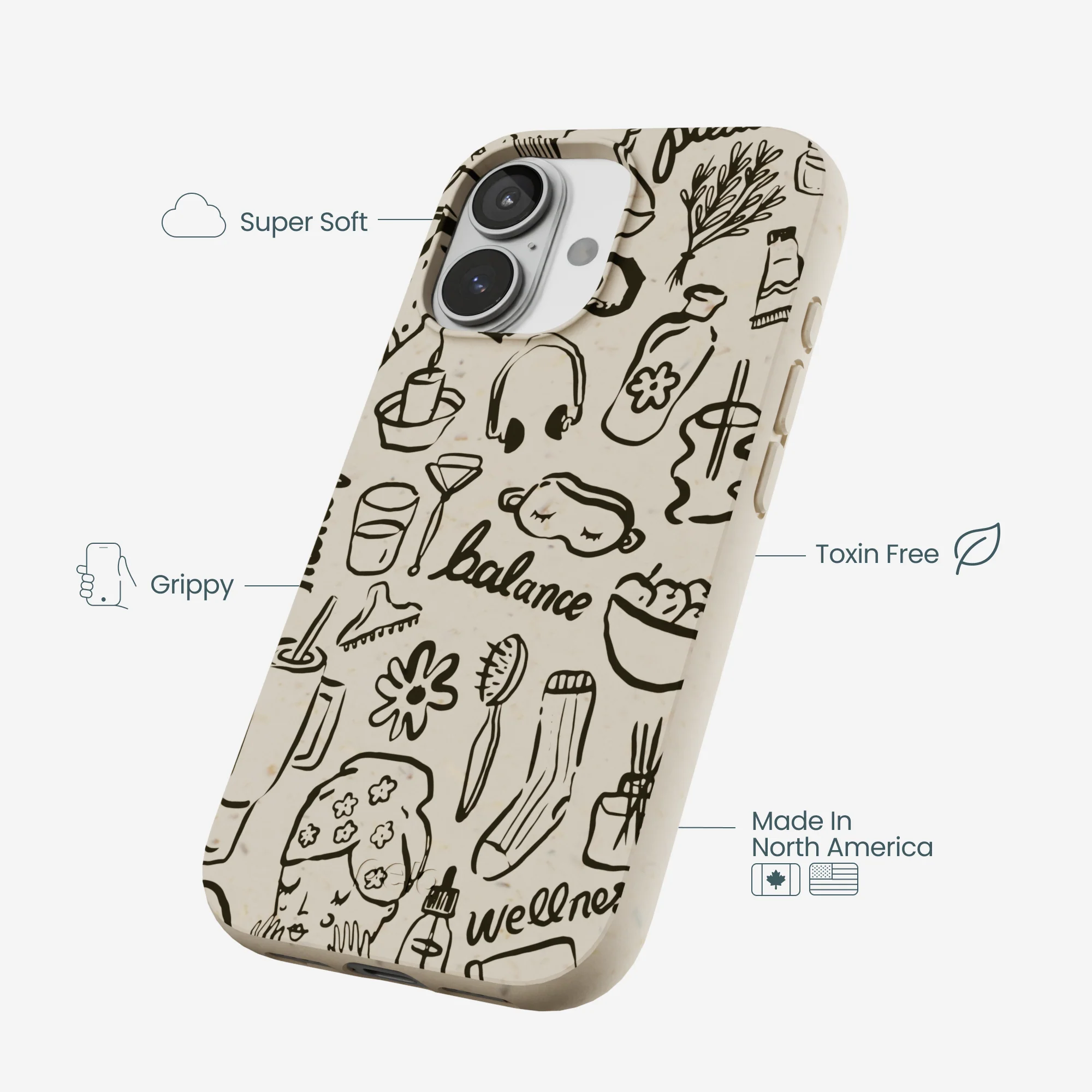 London Fog Self Care Era iPhone 17 Case - Image 4