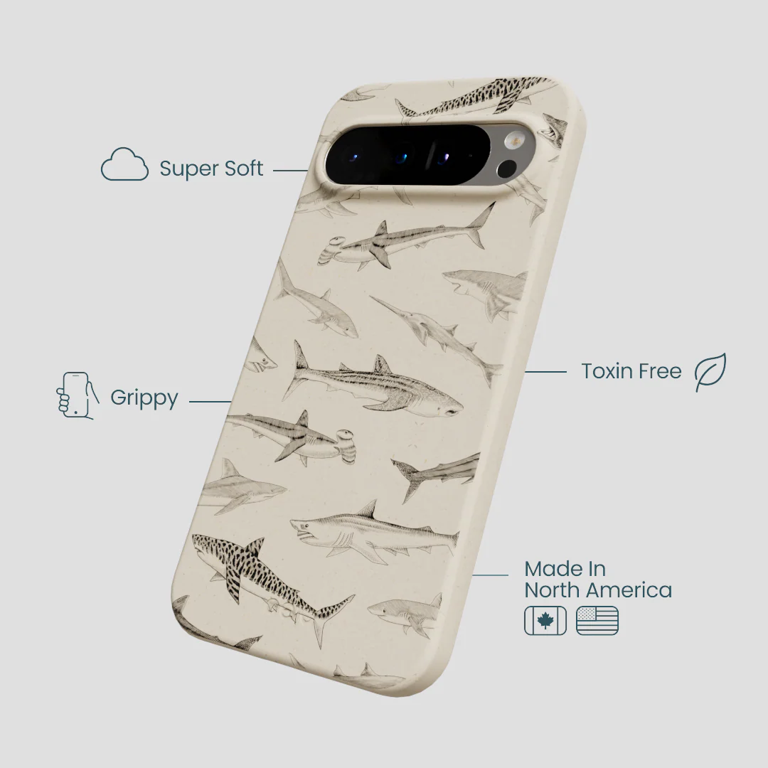 London Fog Shark World Google Pixel 9 Pro XL Case - Image 3
