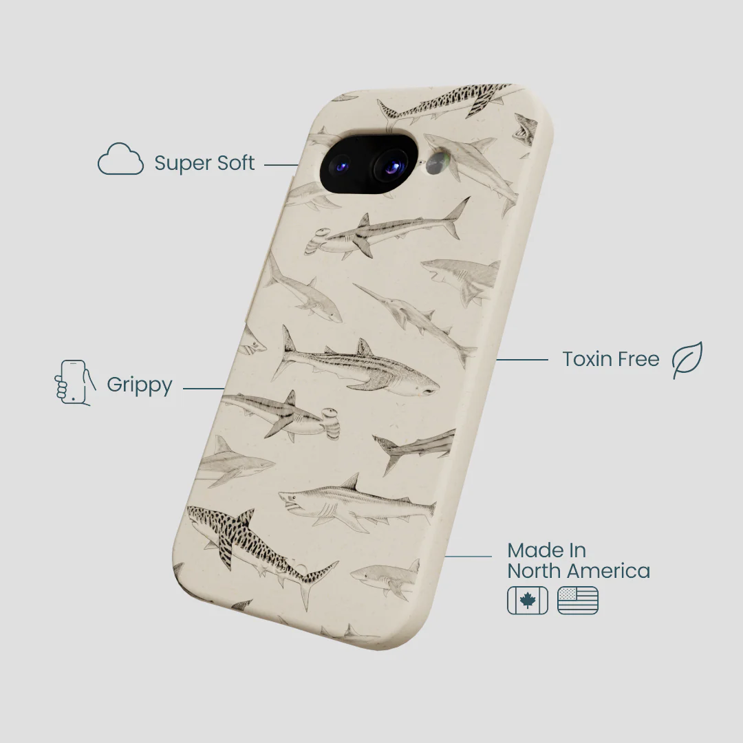 London Fog Shark World Google Pixel 9a Case - Image 3