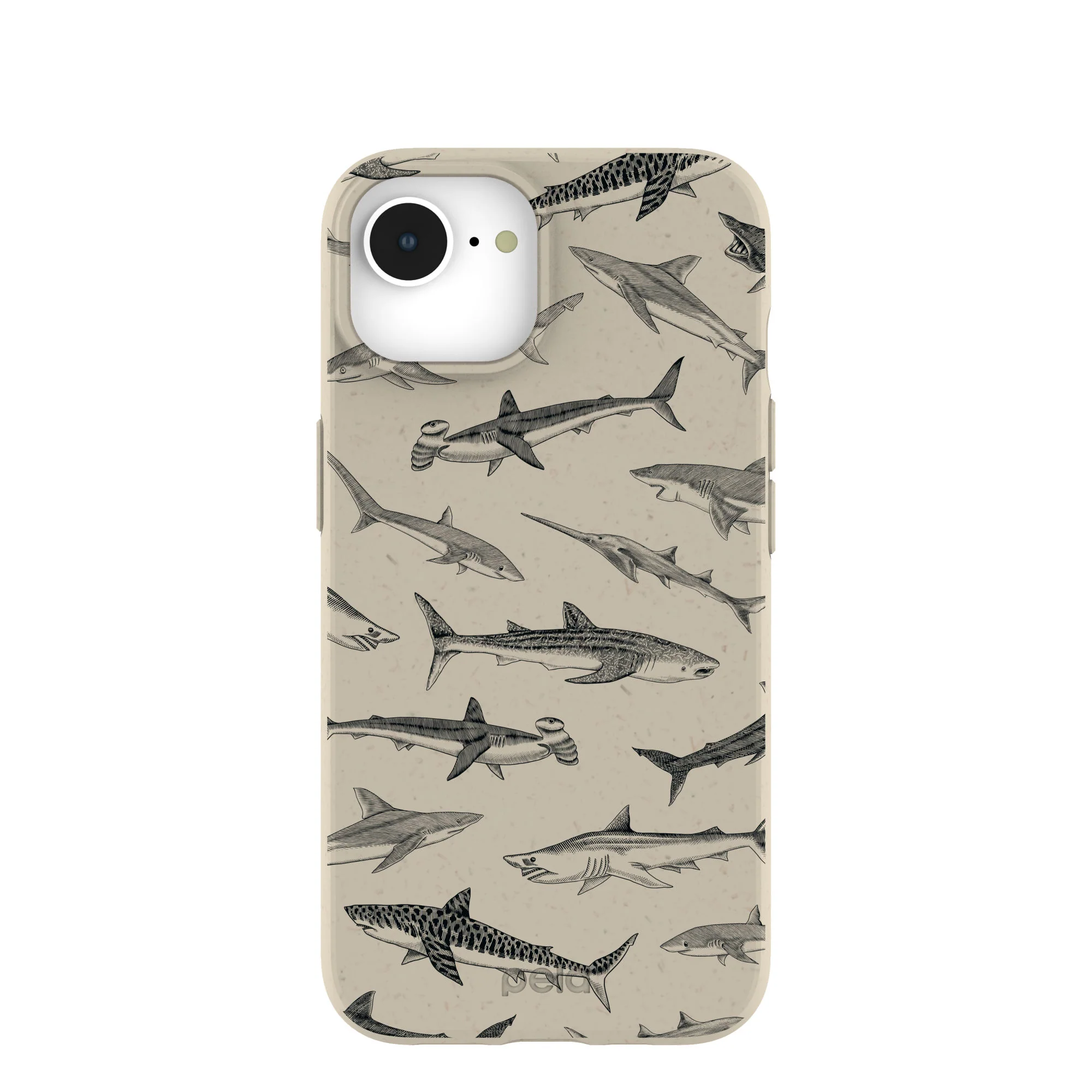 London Fog Shark World iPhone 16e/17e Case
