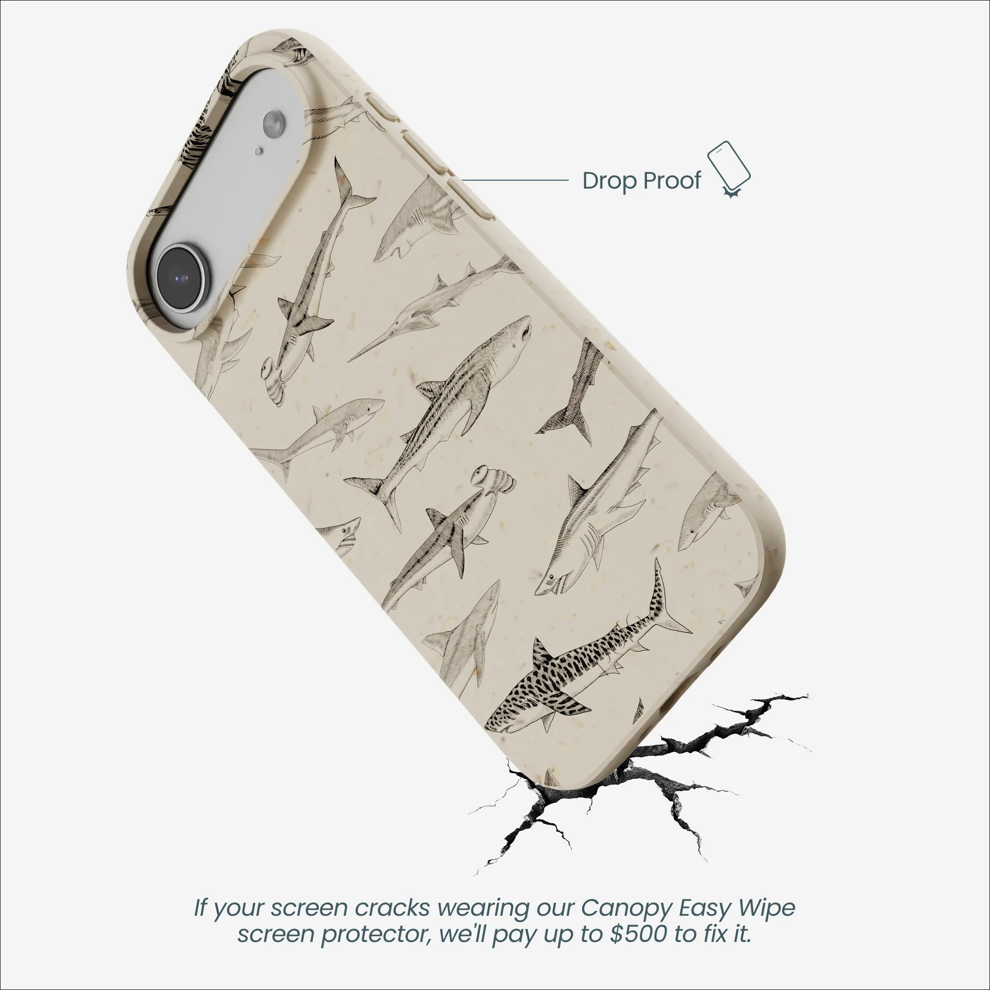 London Fog Shark World iPhone Air Case - Image 5