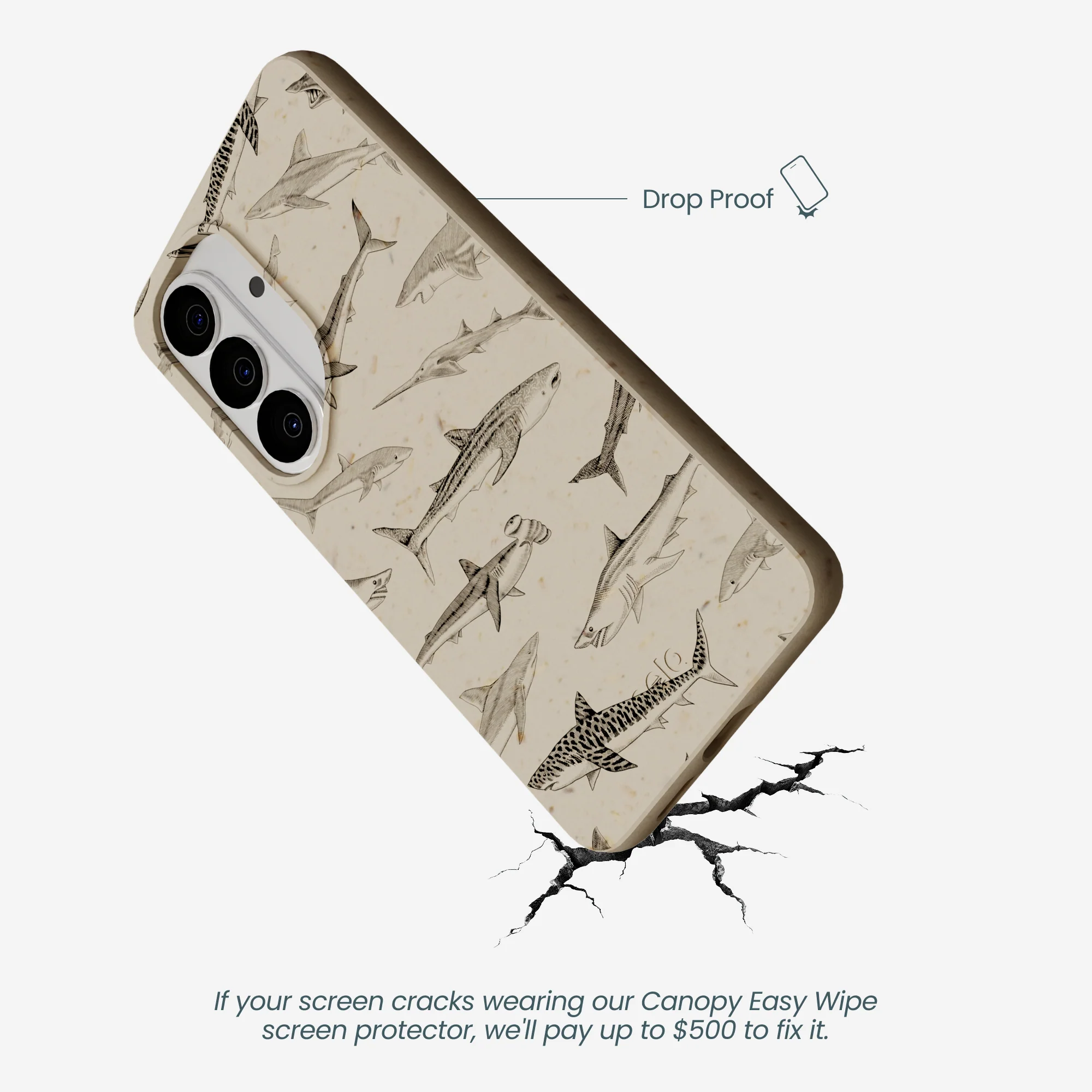 London Fog Shark World Samsung Galaxy S26 Case - Image 4