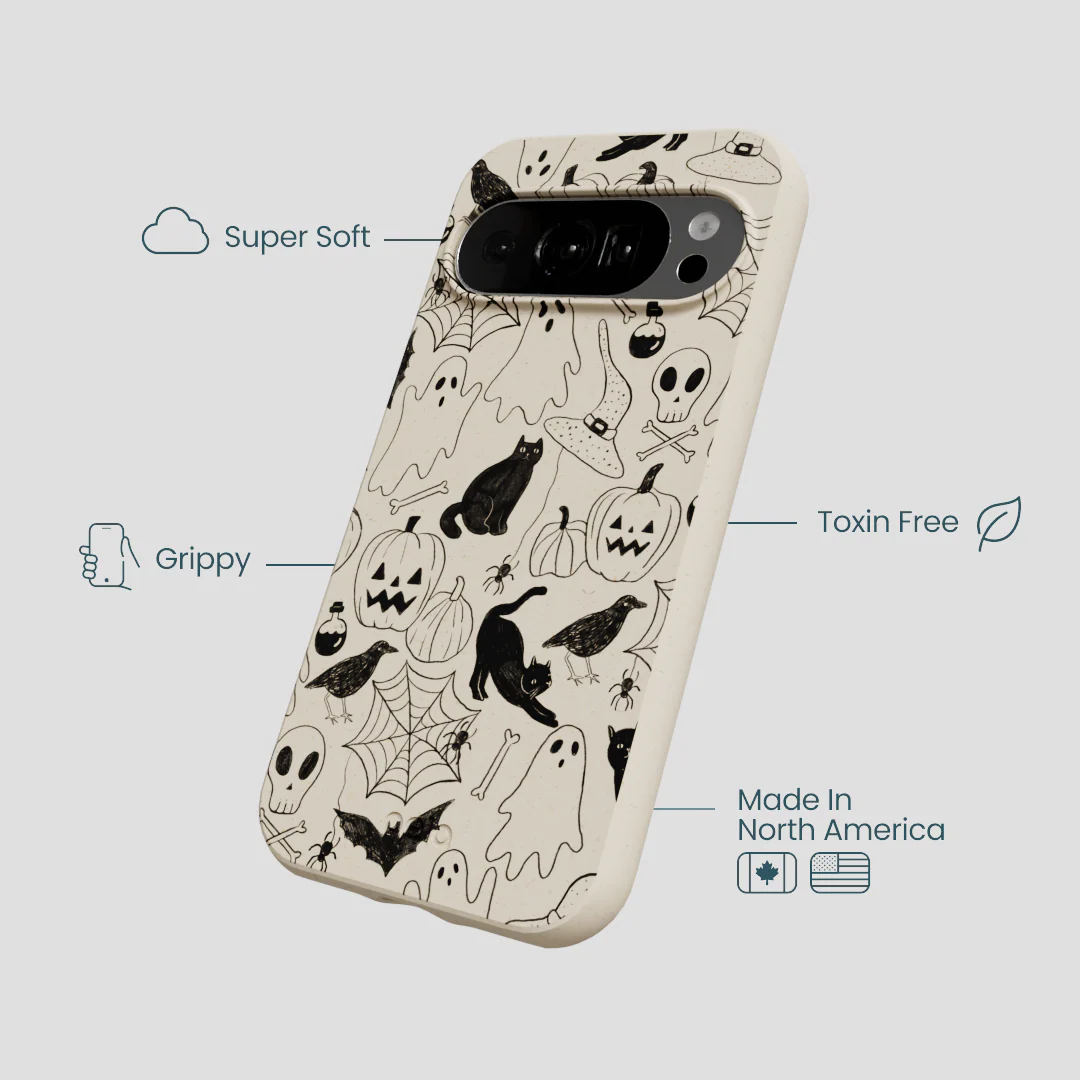 London Fog Sketchy Spirits Google Pixel 10/10 Pro Case - Image 4