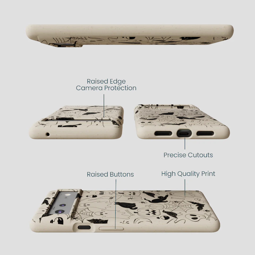 London Fog Sketchy Spirits Google Pixel 6a Case - Image 3