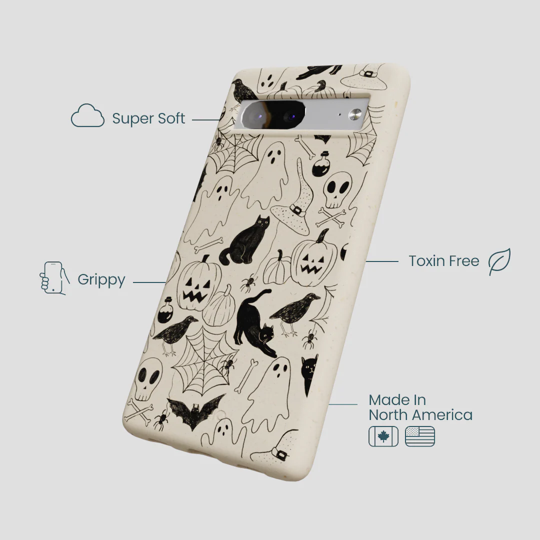 London Fog Sketchy Spirits Google Pixel 7 Case - Image 4