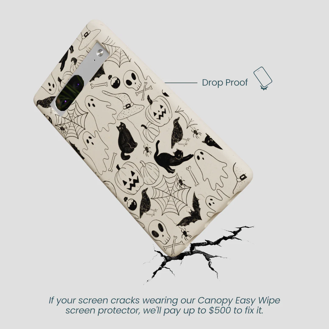 London Fog Sketchy Spirits Google Pixel 7a Case - Image 5