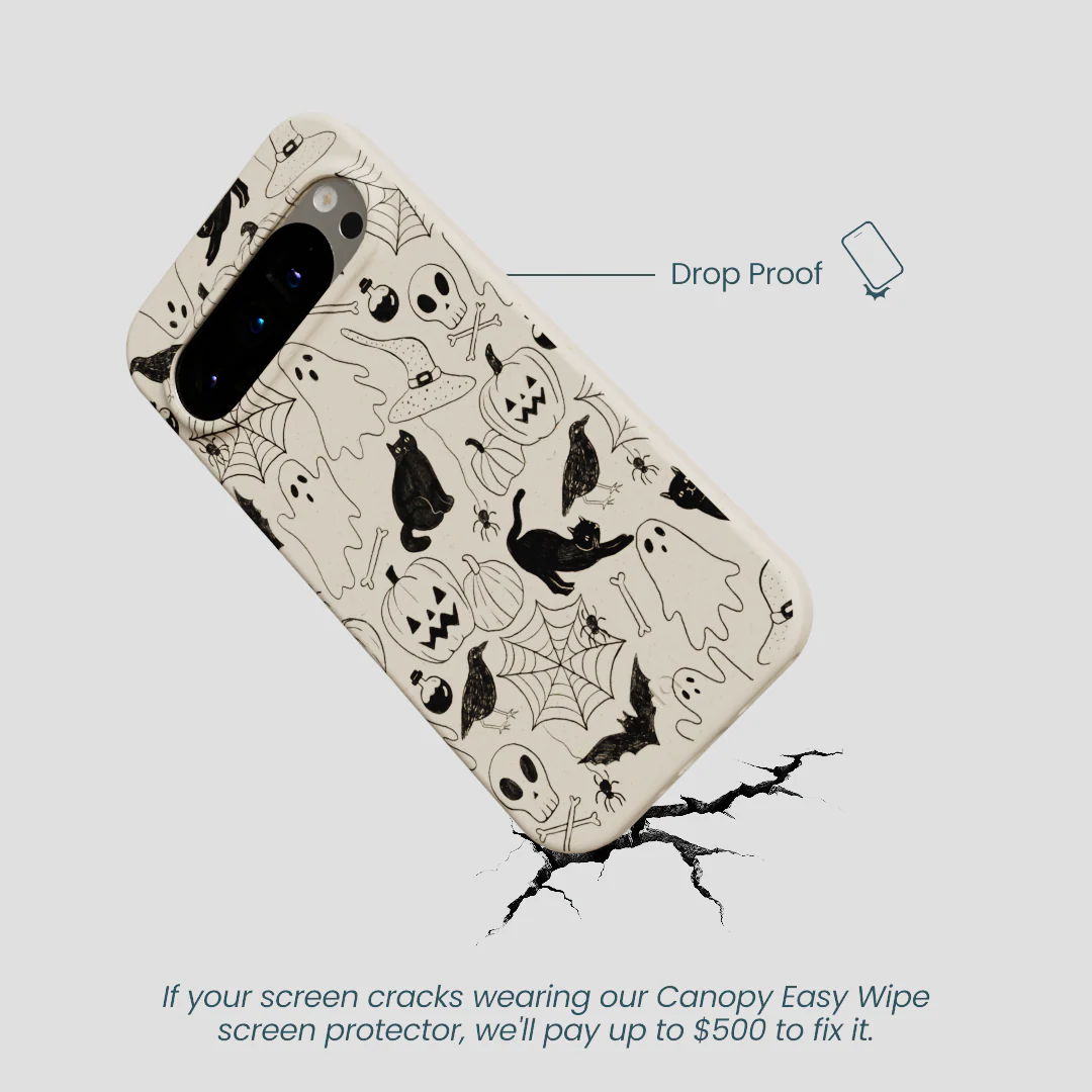 London Fog Sketchy Spirits Google Pixel 9/9 Pro Case - Image 5