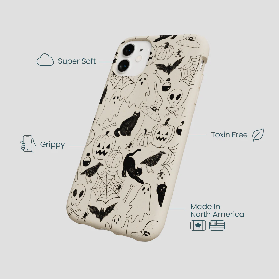 London Fog Sketchy Spirits iPhone 11 Case - Image 4