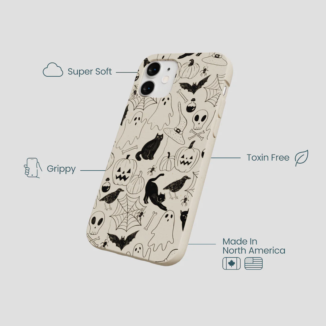 London Fog Sketchy Spirits iPhone 12 Mini Case - Image 4