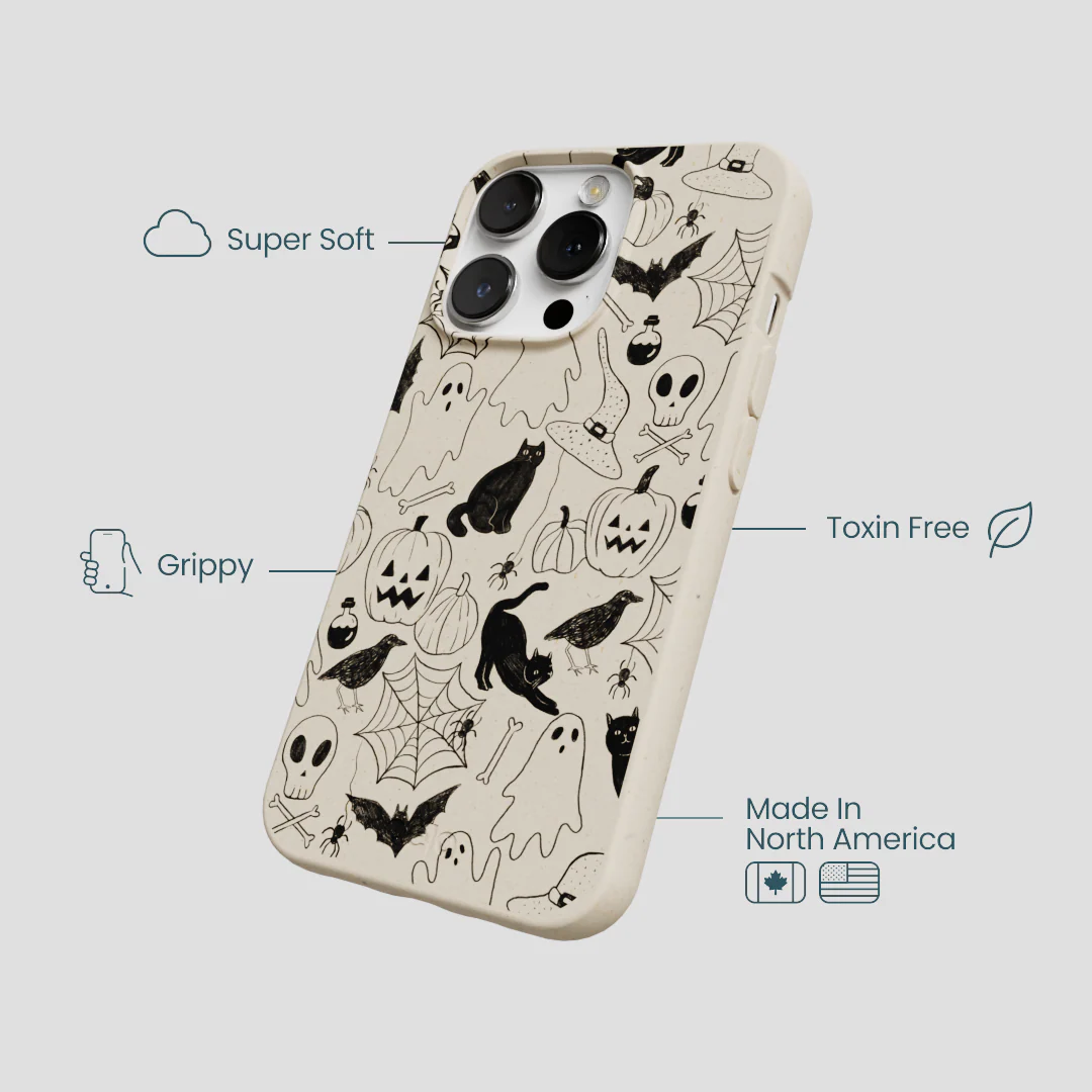 London Fog Sketchy Spirits iPhone 13 Pro Case - Image 4
