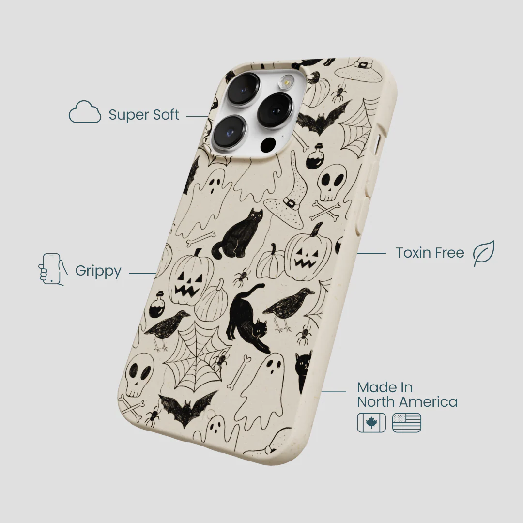 London Fog Sketchy Spirits iPhone 13 Pro Max Case - Image 4