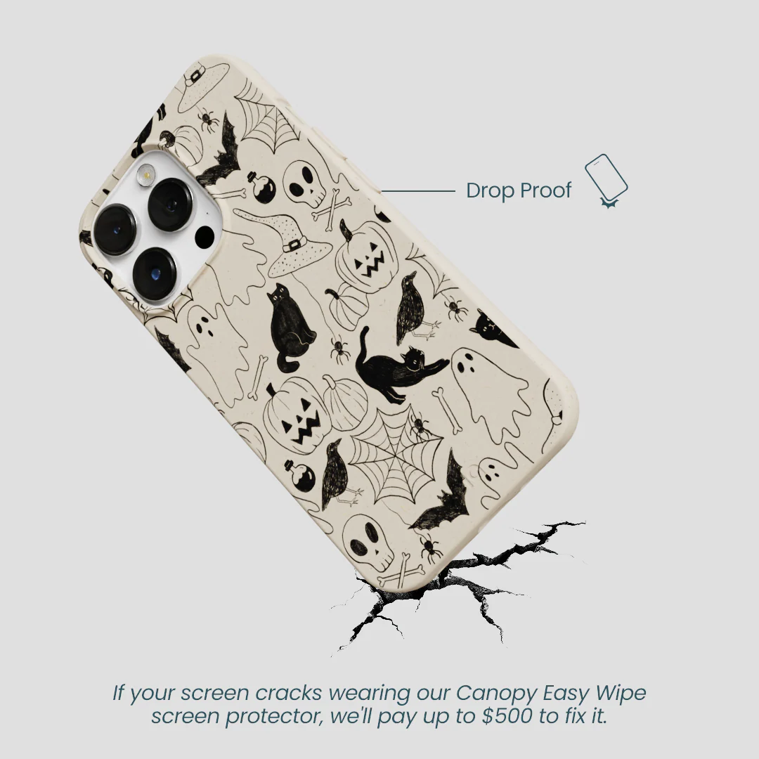 London Fog Sketchy Spirits iPhone 13 Pro Max Case - Image 5