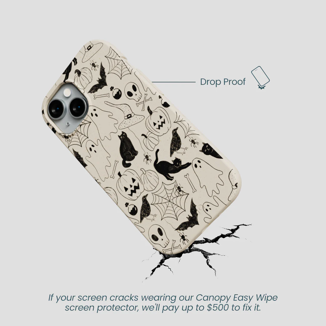 London Fog Sketchy Spirits iPhone 14 Case - Image 5