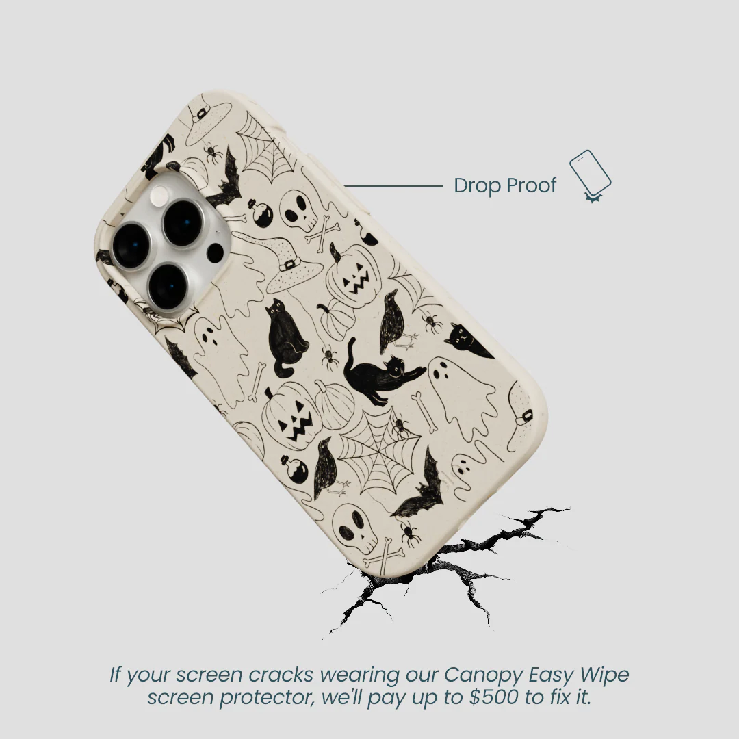London Fog Sketchy Spirits iPhone 14 Pro Case - Image 5