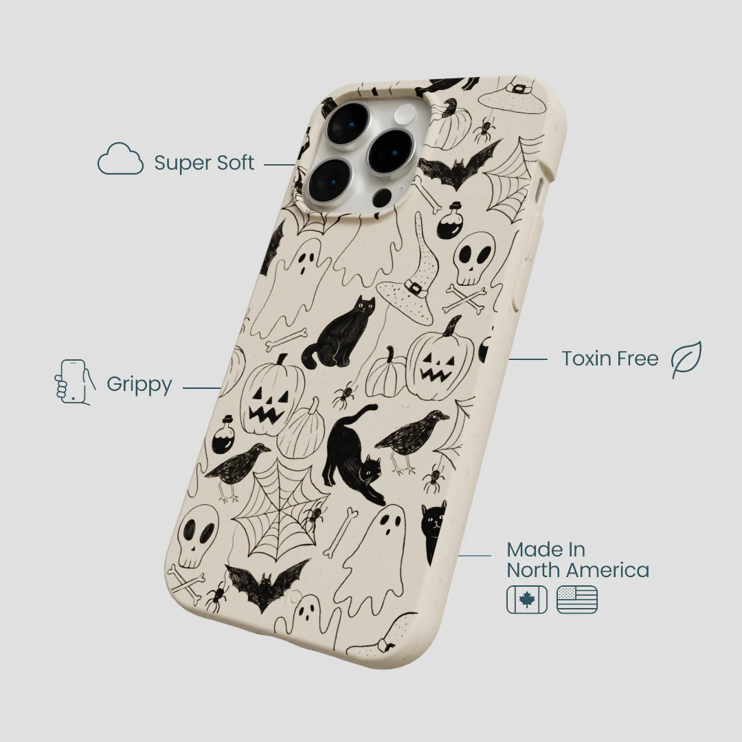 London Fog Sketchy Spirits iPhone 15 Pro Max Case - Image 4