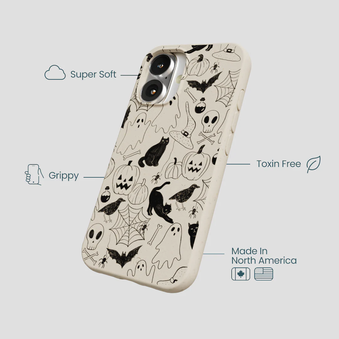 London Fog Sketchy Spirits iPhone 16 Case - Image 4