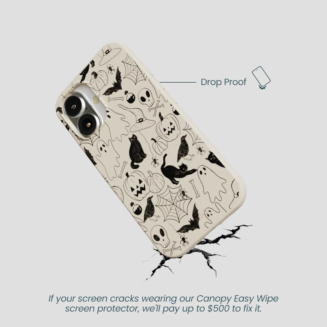 London Fog Sketchy Spirits iPhone 16 Case - Image 5