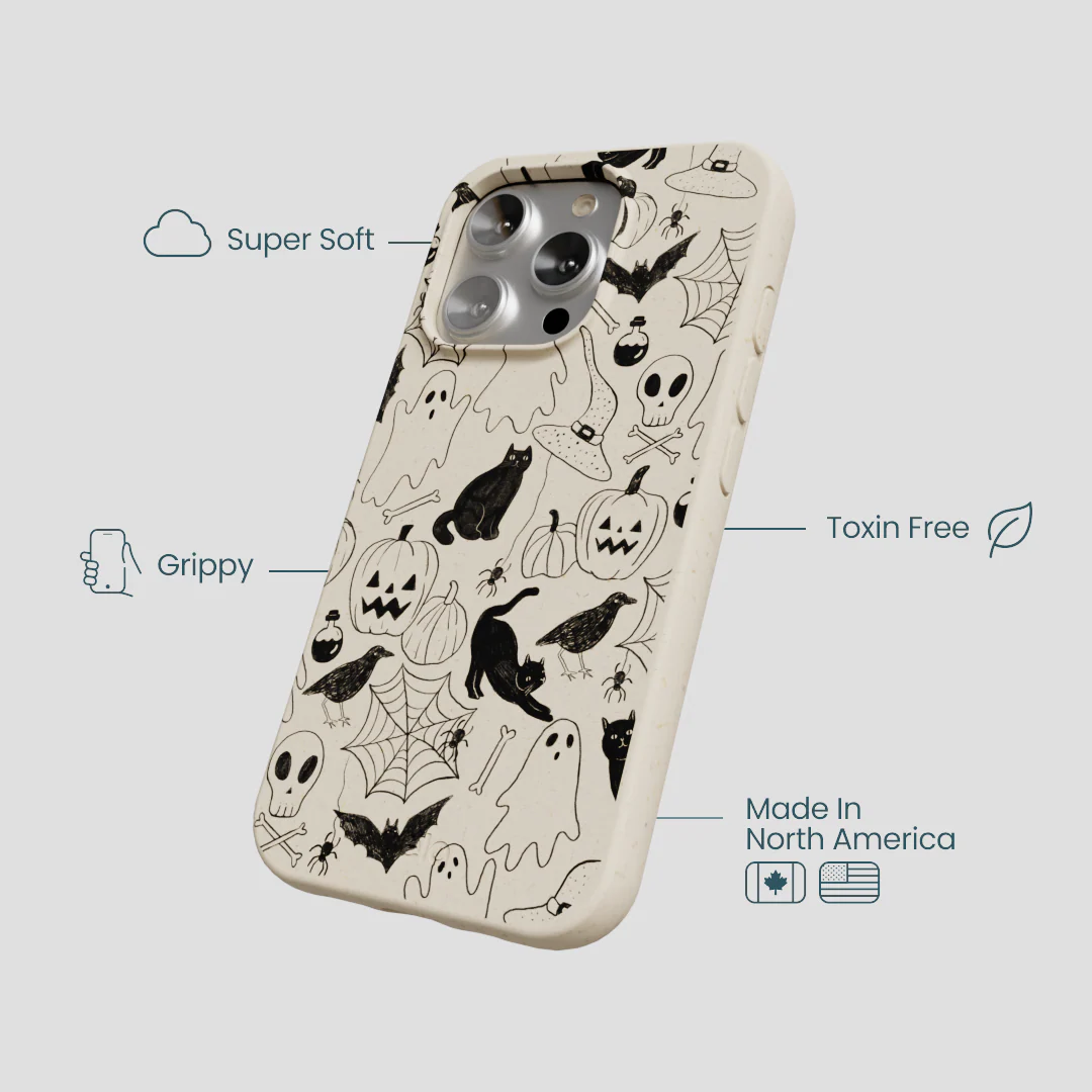 London Fog Sketchy Spirits iPhone 16 Pro Case - Image 4
