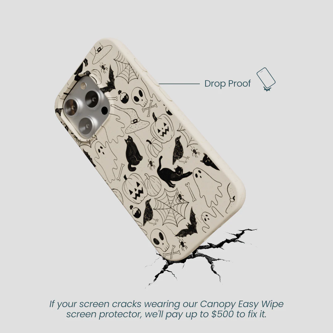 London Fog Sketchy Spirits iPhone 16 Pro Case - Image 5