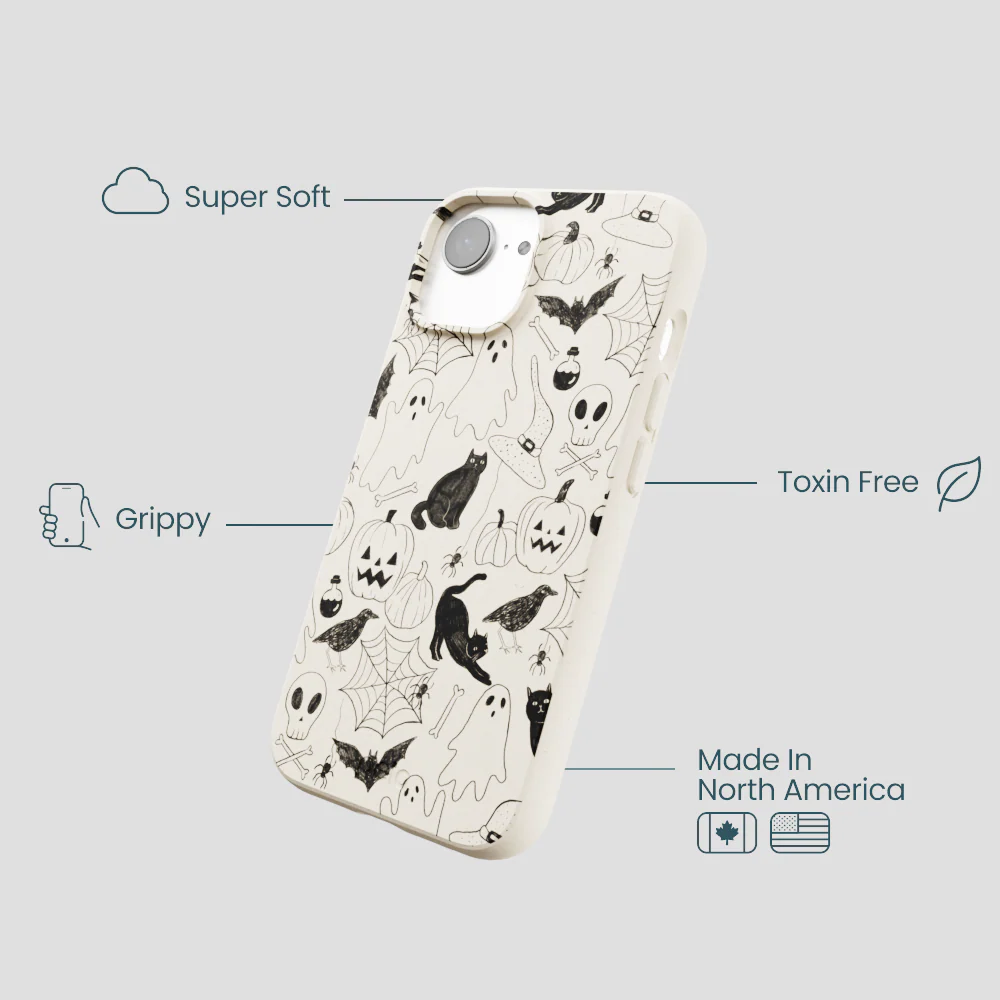 London Fog Sketchy Spirits iPhone 16e/17e Case - Image 4