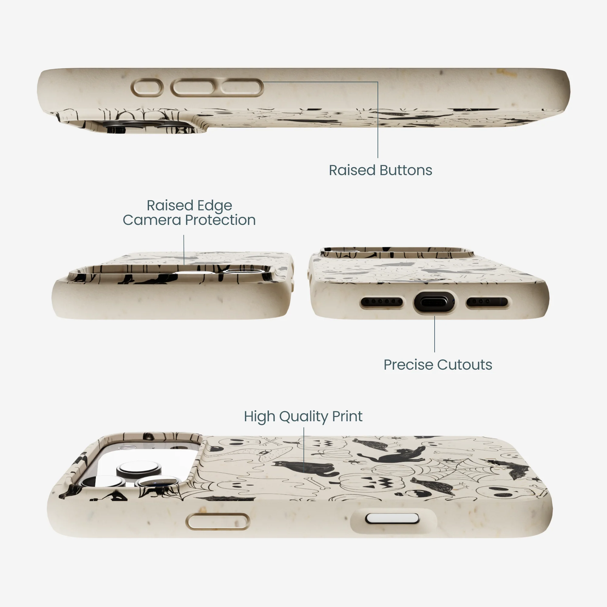 London Fog Sketchy Spirits iPhone 17 Pro Max Case - Image 3