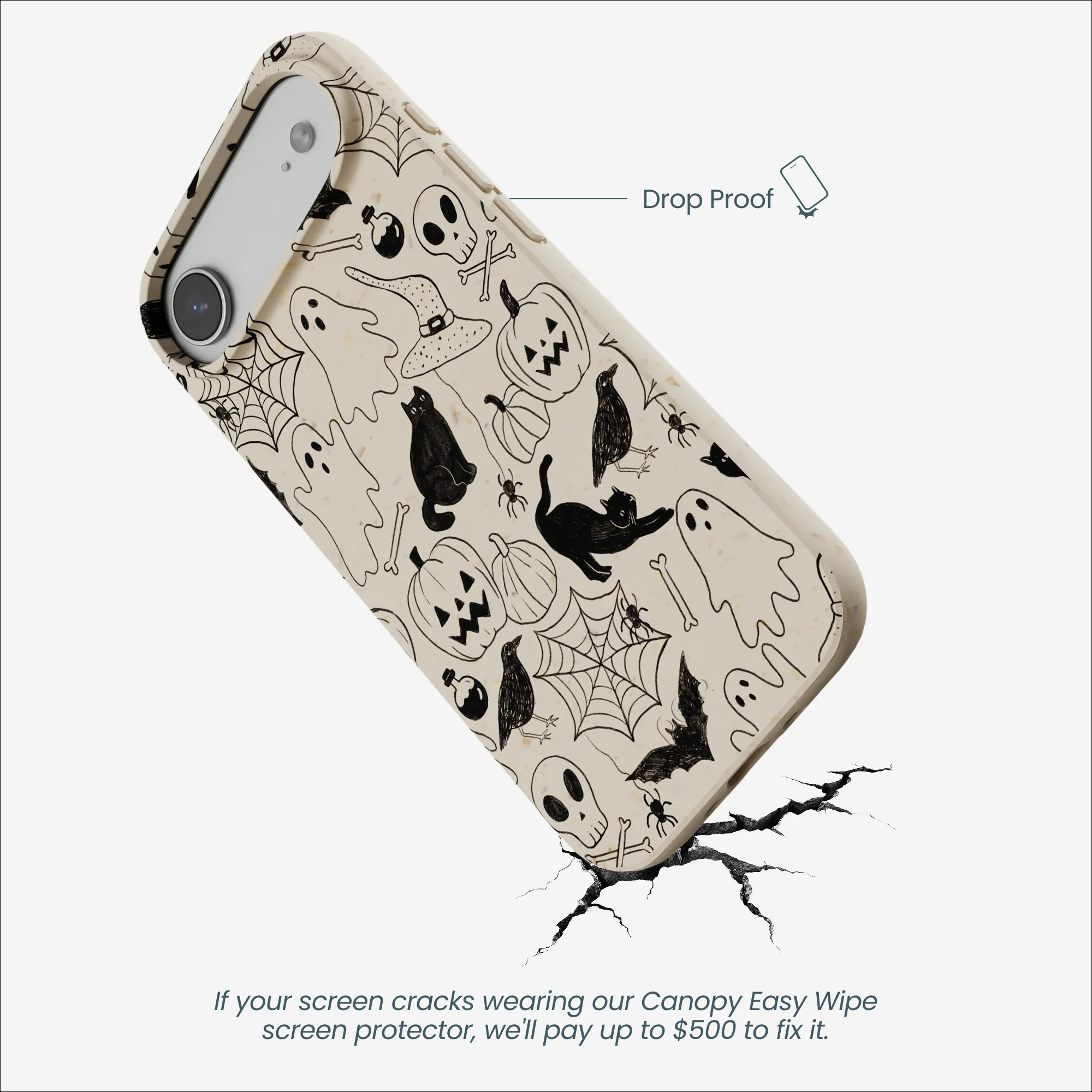 London Fog Sketchy Spirits iPhone Air Case - Image 5