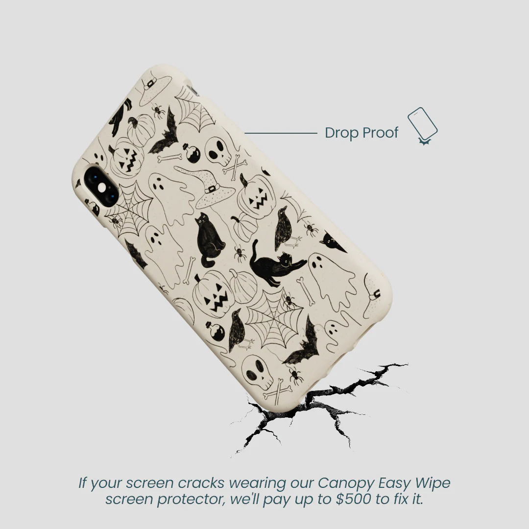 London Fog Sketchy Spirits iPhone XR Case - Image 5