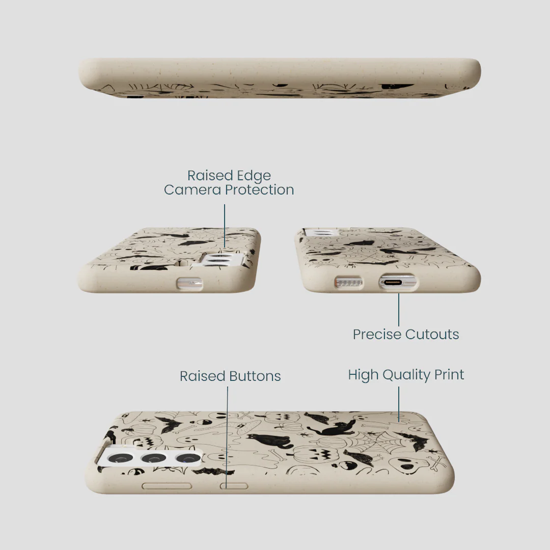 London Fog Sketchy Spirits Samsung Galaxy S21 Case - Image 3