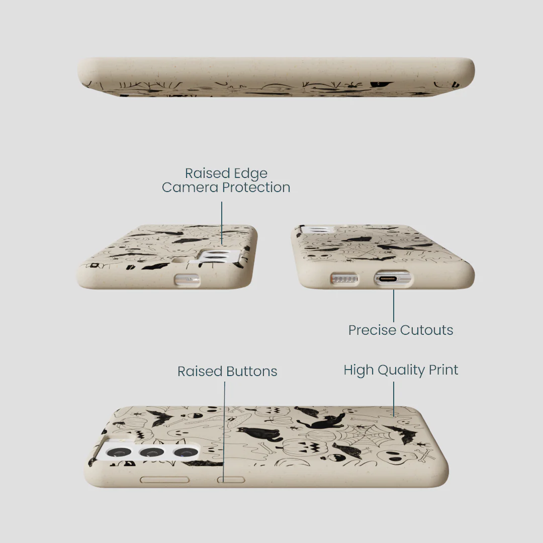 London Fog Sketchy Spirits Samsung Galaxy S22 Case - Image 3