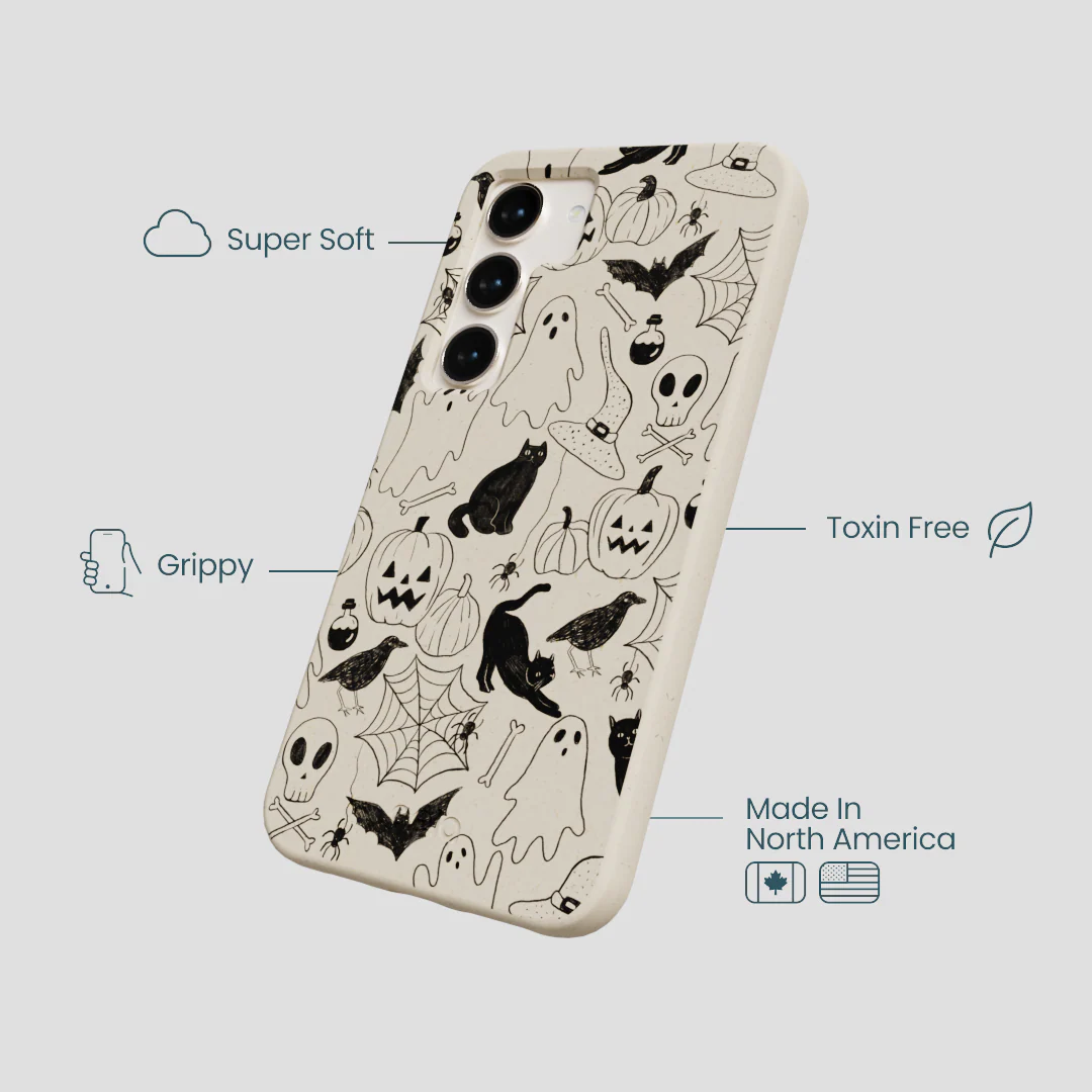 London Fog Sketchy Spirits Samsung Galaxy S24 Case - Image 4