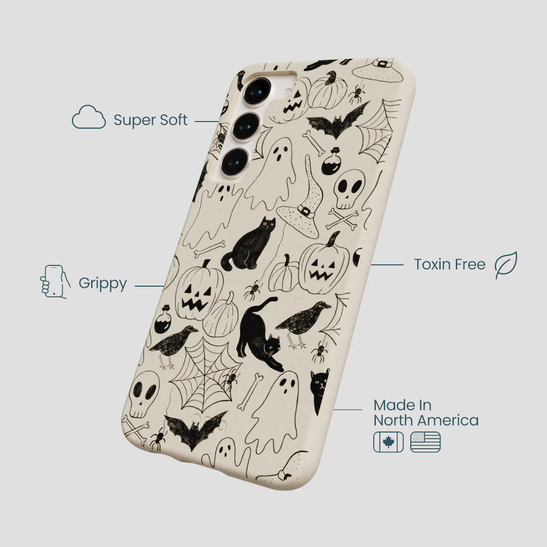 London Fog Sketchy Spirits Samsung Galaxy S24+(Plus) Case - Image 4