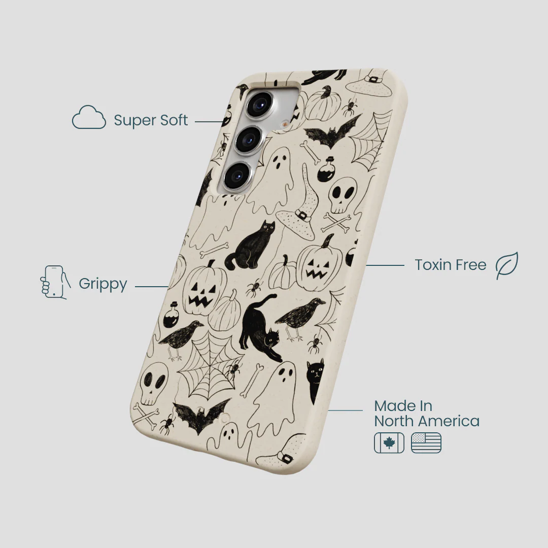 London Fog Sketchy Spirits Samsung Galaxy S25 Case - Image 4