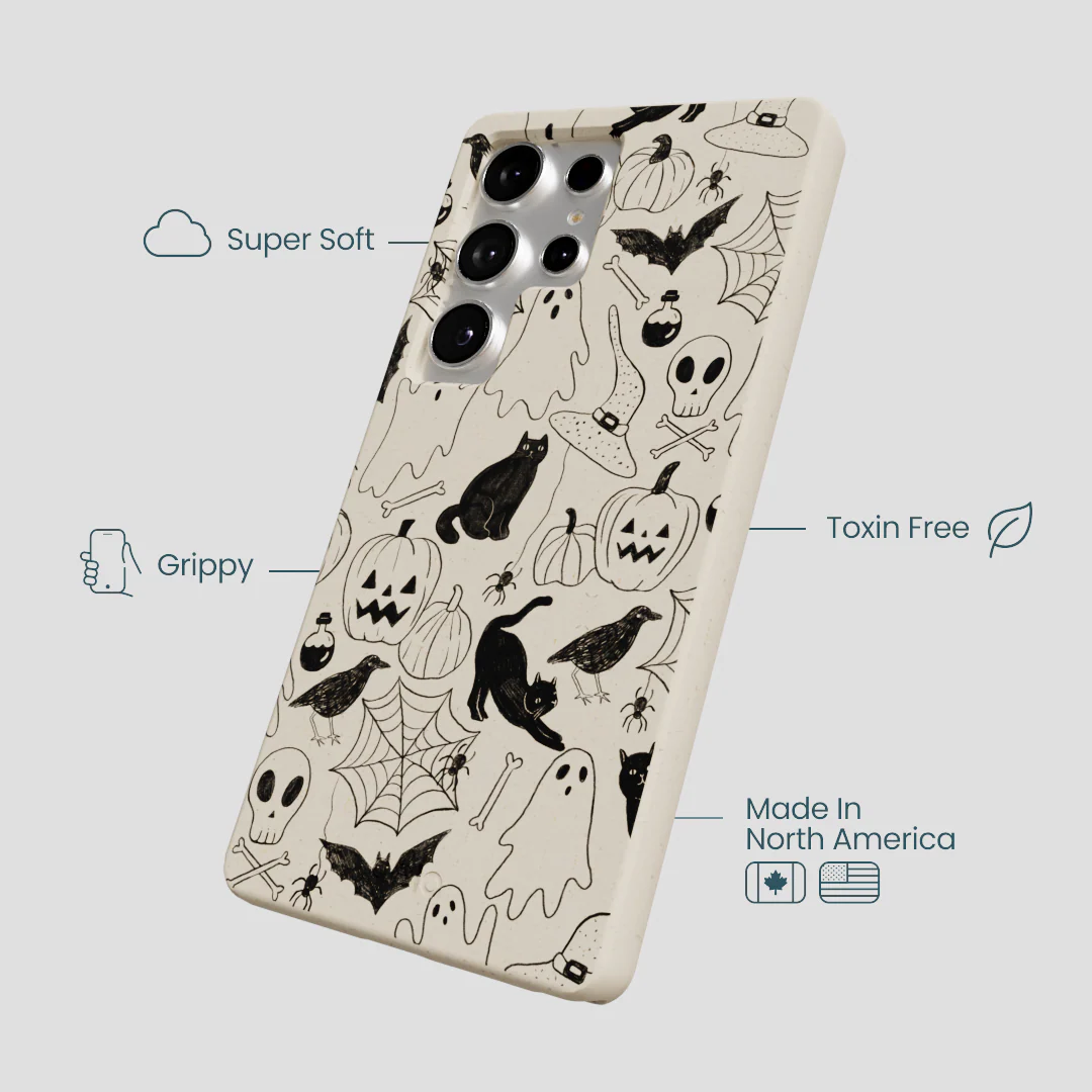 London Fog Sketchy Spirits Samsung Galaxy S25 Ultra Case - Image 4